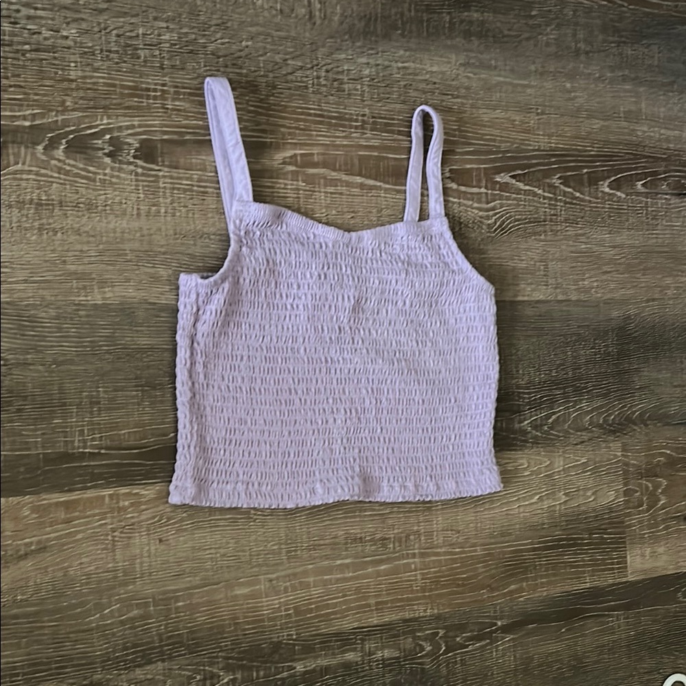 Lavender Smocked Girl’s Top